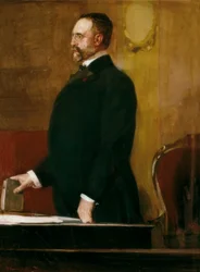 Portrét Dona Jose Canalejas Mendeze (1854-1912)