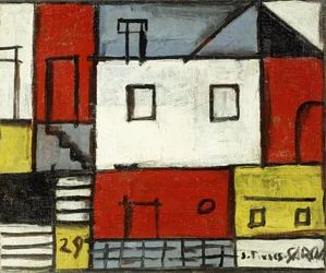 Pětibarevná kompozice; Composicion a Cinco Colores