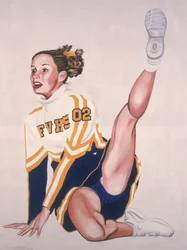 Floor Rutine, 2002 (olej a akryl na plátně)