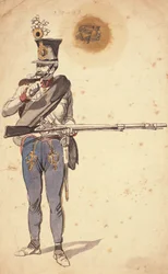 Soukromý voják maďarské pěchoty, 1835-1849