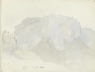 Monte Solaro viděný z Capri