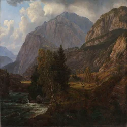 Pohled na Fortundalen