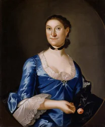 Paní Richard Brown, ca. 1760.