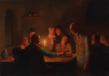 Scéna Dutch Tavern, 1846.
