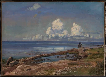 Pláž v Refsnæs, Zéland