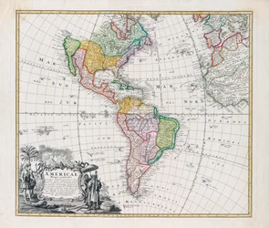 Mapa Ameriky, mapa Ameriky