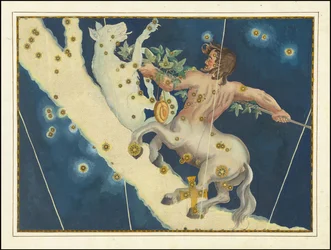 Lupus a Centaurus - Johann Bayer