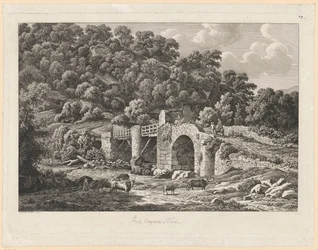 Krajina - Ponte Aquoreo v Tivoli
