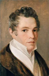 Portrét Karla Friedricha Schinkela 1781-1841, kolem roku 1820.
