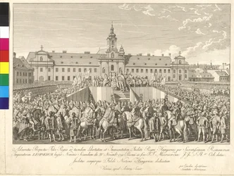 Korunovace císaře Leopolda II. uherským králem v Bratislavě dne 15. listopadu 1790