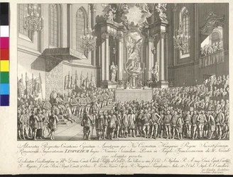 Korunovace císaře Leopolda II. uherským králem v Bratislavě dne 15. listopadu 1790