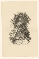 Portrét Juliana Maria ze Schleswig Hollstein