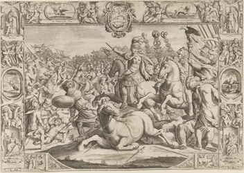 Alegorie na Urban VIII, papež (Maffeo Barberini 1623-1644)