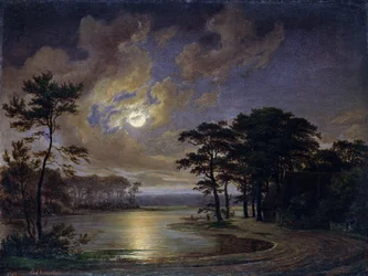 Holštýnské moře - Měsíční svit, 1847