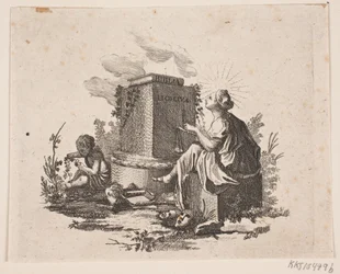 Viněta pro H. Niemeyera "Biblické charakteristiky"