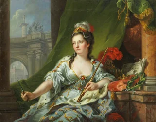 Múza Melpomene (devět múz, 1771)