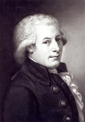 Portrét Wolfganga Amadea Mozarta (1756-91), rakouský skladatel, vyryl Lazarus Gottlieb Sichling (1812-63)