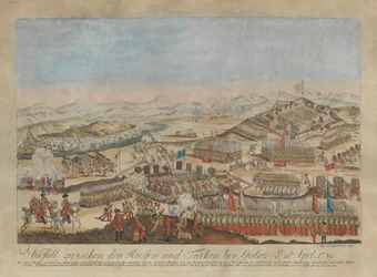 Incident mezi ruskou a osmanskou armádou u Galati 20. dubna 1789, 1789.