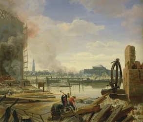 Hamburk po požáru v roce 1842, 1842