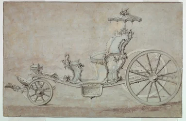 Kresba, Návrh kabrioletu, před rokem 1750