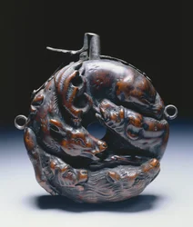 Prášková baňka, cca 1680