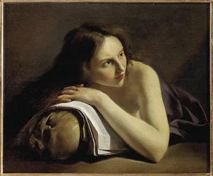 Kající se Marie Magdaléna (malba na plátně)