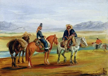 Chilský Huasos, kolem roku 1836