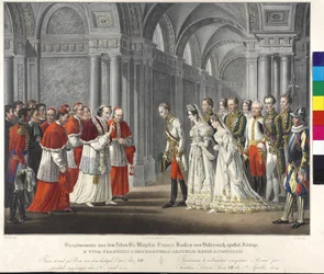 Recepce u papeže 1819