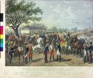 Přijetí spojeneckého panovníka ve Vídni 1814