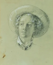 Studie na "Hermann a Dorothea na vinici"