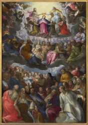 Korunovace Panny Marie, asi 1598