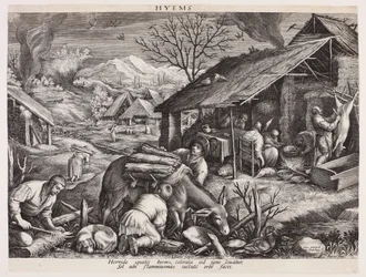 Zima - Hyems (Čtyři roční období)