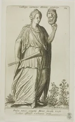 Calliope, Muse of Epic Poetry, deska 12 z Parnassus Biceps