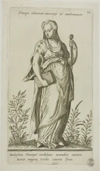 Enterpe, Muse of Music, deska 10 od Parnassus Biceps