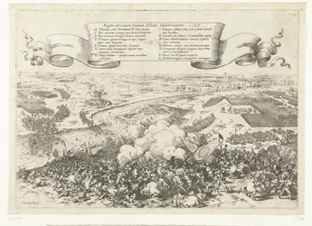 Veldslag aan de rivier de Gete, 1568 Bitva u řeky Geta s albánským guvernérem. 1568 (název na objektu)
