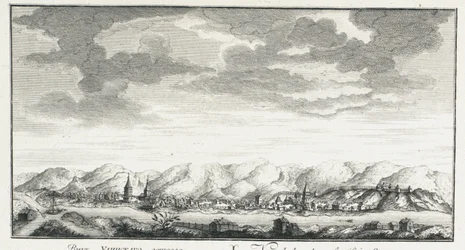Pohled na pevnost Udinskoye, cca 1735