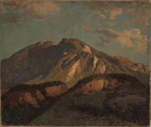 Horský hřeben, pravděpodobně v Graubündenu