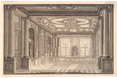 Jídelna v Chr. Sídlo VII v Amalienborgu
