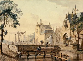 Rotterdamsche a Ketel Poort, Delft