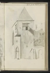 Panoráma města v Grote Kerk v Hoornu