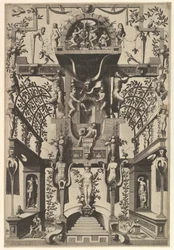 Moderní groteskní dekorace, 1557.