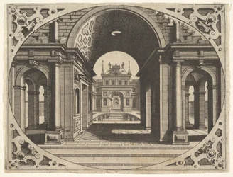 Talíř od Varie Architecture, ca. 1560.