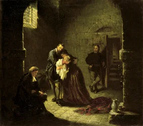 Vězeňská scéna, 1854.