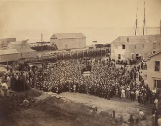 Národní kongregační rada v Plymouth Rock, 22. června 1865.