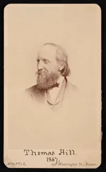 Portrét Thomase Hilla 1818-1891, 1867.