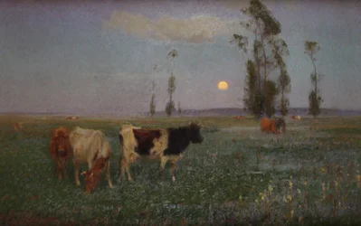 Herold noci (olej na plátně)