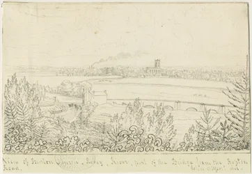 Burton-upon-Trent: kresba perem a tuší, nd [1799-1854]