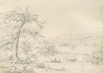 [Skvělé] Barr Hall: kresba perem, nd [1799-1854]