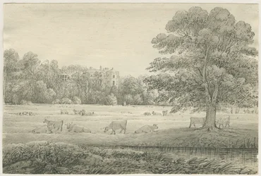 Hagley Hall: perokresba, 4. května 1814