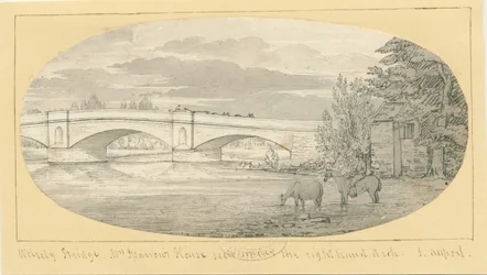 Wolseley Bridge: perokresba, nd [1799-1854] (kresba)